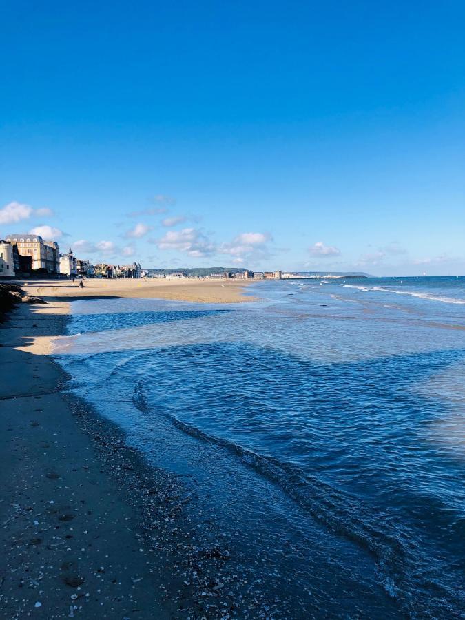 Ferienwohnung Son Des Mouettes Plage Trouville-sur-Mer Exterior foto